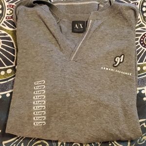 Armani Exchange sweater short sleeve shirt